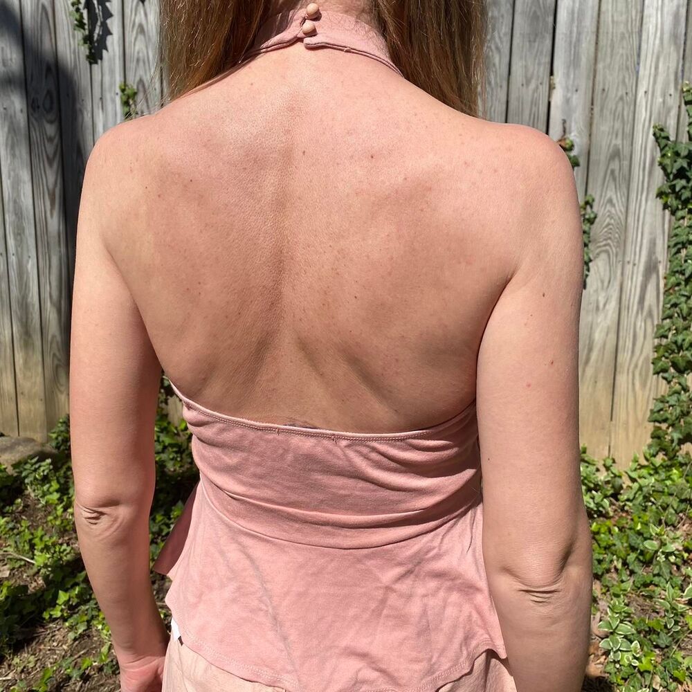 Women's Pink Vest - Picture 4 of 8